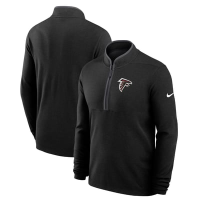 Atlanta Falcons Nike Primetime Victory Dri-FIT Half-Zip Pullover - Black